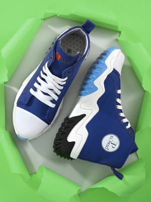 El Paso EPWNZ11705 Lightweight Comfort Summer Trendy Premium Stylish Sneakers For Women(Blue)