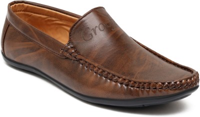 Groofer Loafers For Men(Brown , 12)