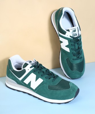 New Balance 574 Sneakers For Men(Green , 12.5)