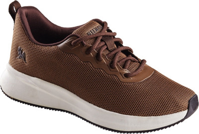 Neemans Walkers High Sneakers Casual Shoes For Men | Lightweight, Breathable & Trendy Sneakers For Men(Brown , 9)