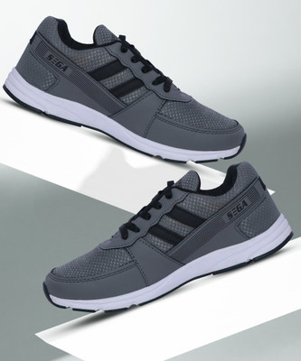 SEGA Running Shoes For Men(Grey , 7)