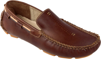 TZARO Gully Driving Shoes For Men(Brown , 43 Euro)