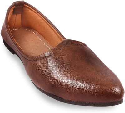 rajeraj Men's Ethnic Jutti for Festive & Traditional Wear Jutis For Men(Brown , 6)