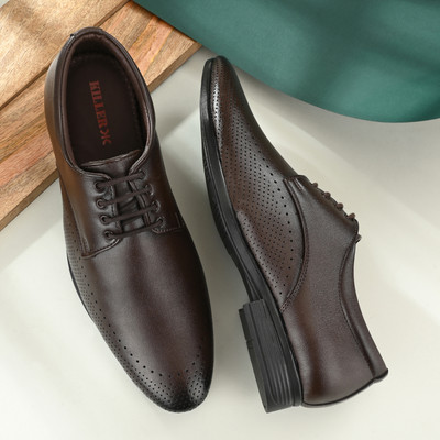 KILLER KL20050 Lightweight Extra Soft Summer Trendy Premium Stylish Derby For Men(Brown , 7)