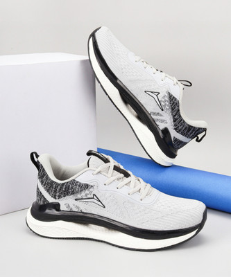 JQR JQR RUNWAY PLUS-2 Sports,Walking,Lightweight,Stylish Running Shoes For Men(Grey, Black , 7)