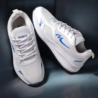 Free Kicks SW-NEWSOLE White Comfortable Sneakers For Men(White , 10)