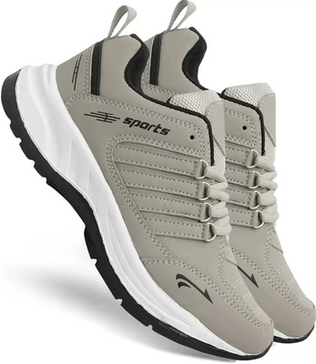 Footox Shoes for Men | Sneaker for Men | Sports Shoes Running Shoes For Men(Grey , 7)