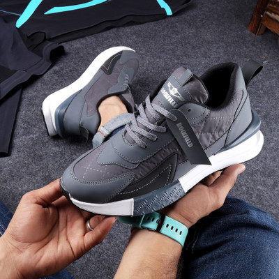 ROCKFIELD Running Shoes For Men(Grey , 6)