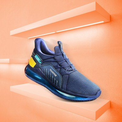 JQR HUNTER Sports shoes, Walking, Lightweight, Trekking, Stylish Running Shoes For Men(Navy, Blue)
