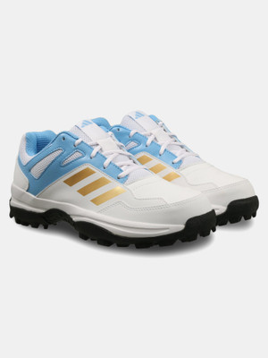ADIDAS CRI RISE 2.0 Cricket Shoes For Men(White , 10)
