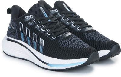 COLUMBUS TIMELESS Running Shoes For Men(Black, Blue , 9)