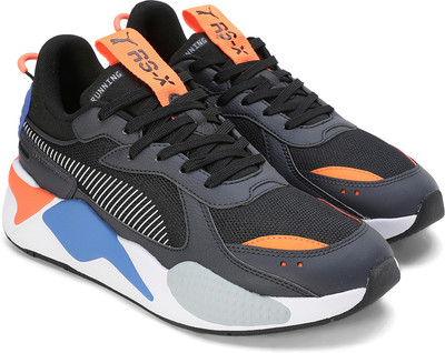 PUMA RS-X Geek Res Sneakers For Men(Black , 8)