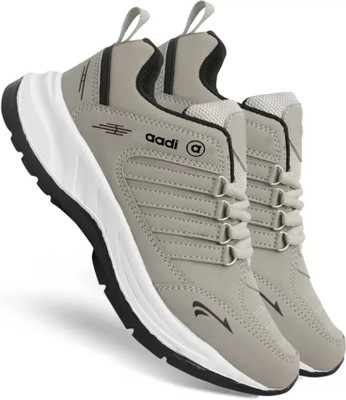 aadi Lightweight EVA , Walking & Gym Casual Sports Running Shoes For Men(Grey , 9)