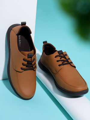 Mast & Harbour MNH01 Casuals For Men(Tan , 9)