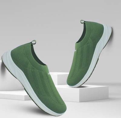 WALKLINE G.K-5004 Casuals For Women(Olive , 5)