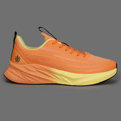 Cult Strix Running Shoes Enhanced Cushioning Enhanced Grip Lightweight High Traction Running Shoes For Men(Orange , 10)