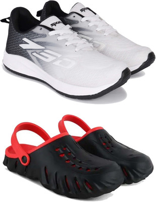 Pennen Men's Lightweight Running Shoes,Stylish Casual Shoes for Gym & Walking(Pack of2) Casuals For Men(Multicolor , 6)