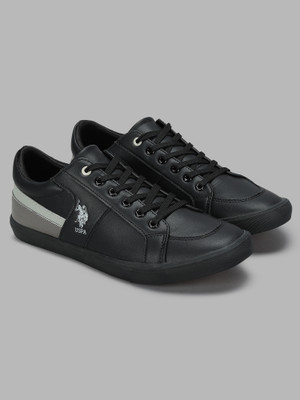 U.S. POLO ASSN. CLARKIN 7.0 Sneakers For Men(Black , 8)