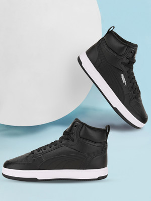 PUMA Caven 2.0 Mid WTR High Tops For Men(Black , 7)