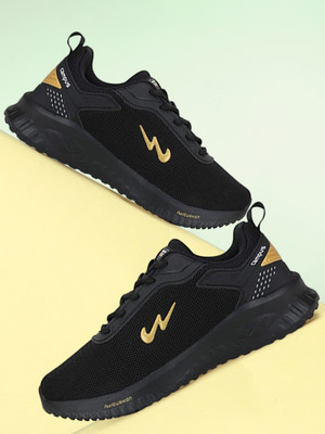 CAMPUS WELLS Running Shoes For Men(Black , 6)