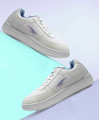 asian Trendy-21 White Color Change Sneakers,Casuals,Loafers Sneakers For Women(White , 4)