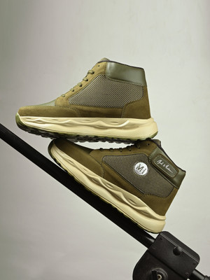 Mast & Harbour Sneakers For Men(Green , 7)