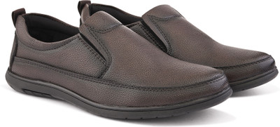 Roadster Formal Slip on Shoes|Light Weight,Comfortable,Trendy, Office Outdoors For Men Slip On For Men(Brown , 10)
