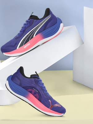 PUMA Velocity NITRO 3 Res Running Shoes For Men(Blue , 12)