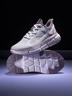 Red discount tape skechers
