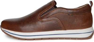 BUCKAROO LEVEN Boat Shoes For Men(Brown , 9)