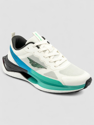 RED TAPE Men’s ETPU Athleisure Sports Shoes for Flexible Comfort and Movement Walking Shoes For Men(White, Blue , 10)