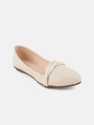 Dressberry Bellies For Women(Off White , 3)