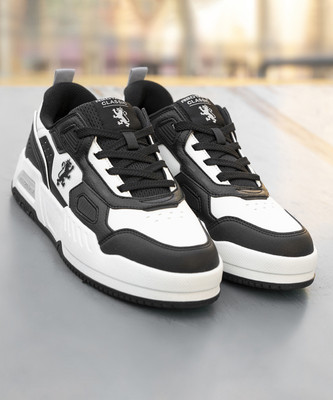 RED TAPE Lifestyle Sneakers for Men | Elegantly Rounded Front, Soothing Insole Sneakers For Men(White, Black , 9)