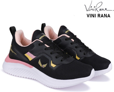 BERSACHE casual Sneakers For Women(Black , 7)