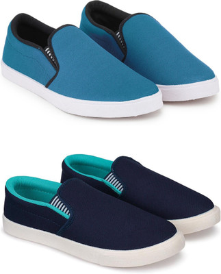 Free Kicks Combo Of 2 Shoes FK-Fitman & FK-Fitman Sneakers For Men(Blue , 6)