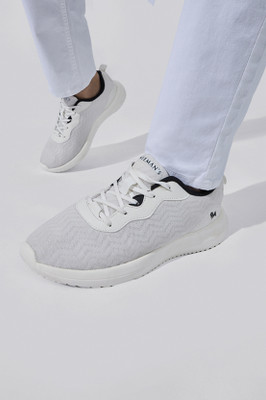 Neemans Elevated Basics Casual Shoes For Men | Lightweight, Trendy & Fashionable Sneakers For Men(White , 6)