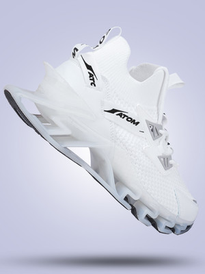 ATOM Spring Edge Alpha 2 Sneakers For Men(White , 6)