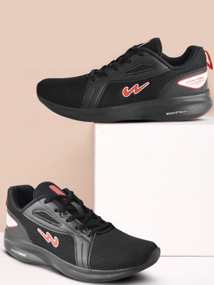 CAMPUS MAGNITE Running Shoes For Men(Black , 6)