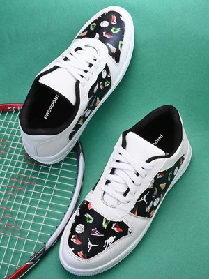 PROVOGUE Sneakers For Men(White , 6)