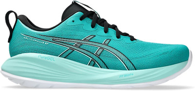 Asics GEL-CUMULUS 27 Running Shoes For Men(Green , 11)