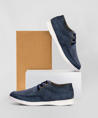 LE GREEM Comfortable|Ultra Light Weight|Breathable Sneakers For Men(Blue , 8)