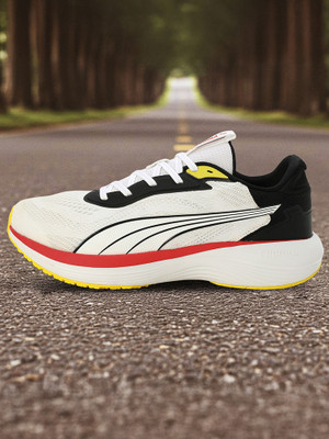 PUMA Galaxis Pro Men's Performance Boost Running Shoes For Men(White , 8)