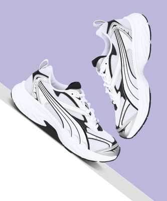 PUMA Running Shoes For Men(White , 8)