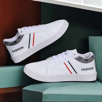 HOTSTYLE Sneakers For Men(White , 10)