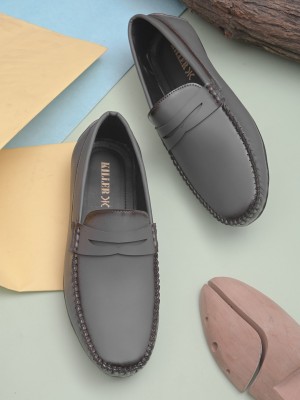 KILLER KL709 Lightweight Comfort Summer Trendy Premium Stylish Loafers For Men(Grey)