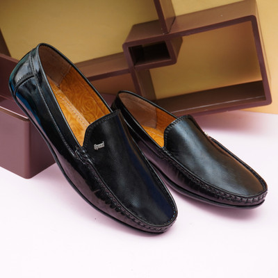 Bolinzer Loafers For Men Loafers For Men(Black , 7)