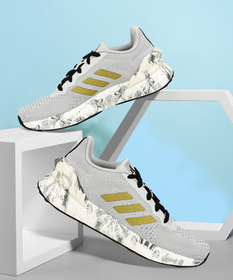 ADIDAS Lightrun Splash Running Shoes For Men(Grey , 6)