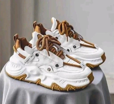 EVE AMERICAN Men's LS Motorsport Inspired Sneakers Shoes Sneakers For Men Sneakers For Men(Green , 7)