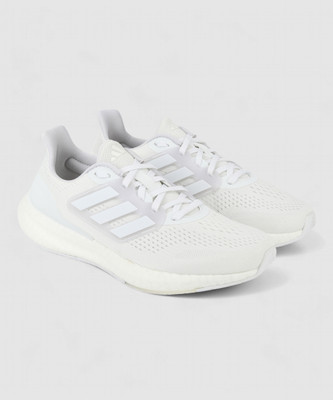 ADIDAS PUREBOOST 23 Running Shoes For Men(White , 10)