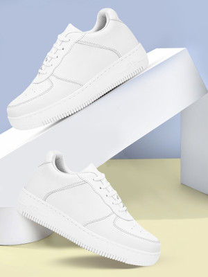 Roadster RDWAJ3943 Lightweight Comfort Summer Trendy Premium Stylish Sneakers For Women(White , 4)
